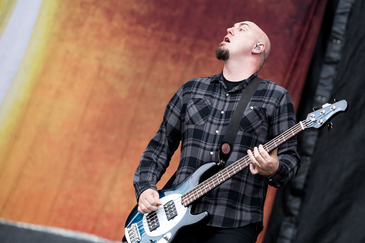 Breaking Benjamin @ NOVA ROCK 2016, foto 21, foto's door Dorien Goetschalckx - FrontView Magazine