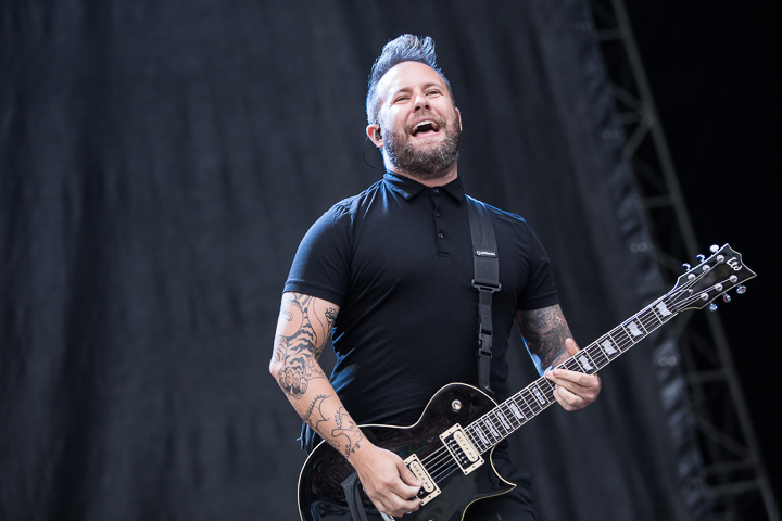 Breaking Benjamin @ NOVA ROCK 2016, foto 22, foto's door Dorien Goetschalckx - FrontView Magazine