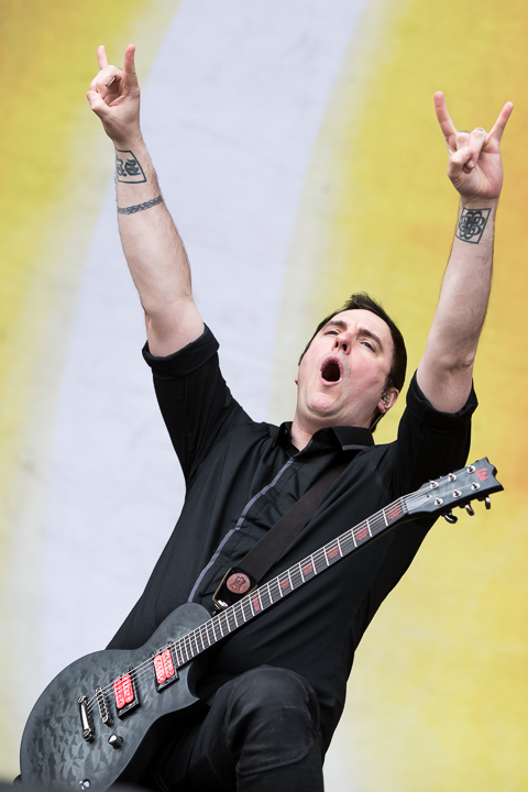 Breaking Benjamin @ NOVA ROCK 2016, foto 23, foto's door Dorien Goetschalckx - FrontView Magazine