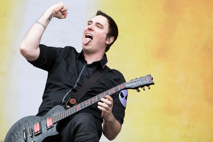 Breaking Benjamin @ NOVA ROCK 2016, foto 25, foto's door Dorien Goetschalckx - FrontView Magazine