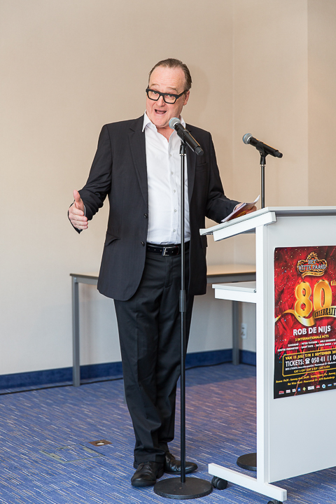Persconferentie Revueshow 80th Celebration @ dakterras Aazaert te Blankenberge, foto 5, foto's door Guy Danneels - FrontView Magazine