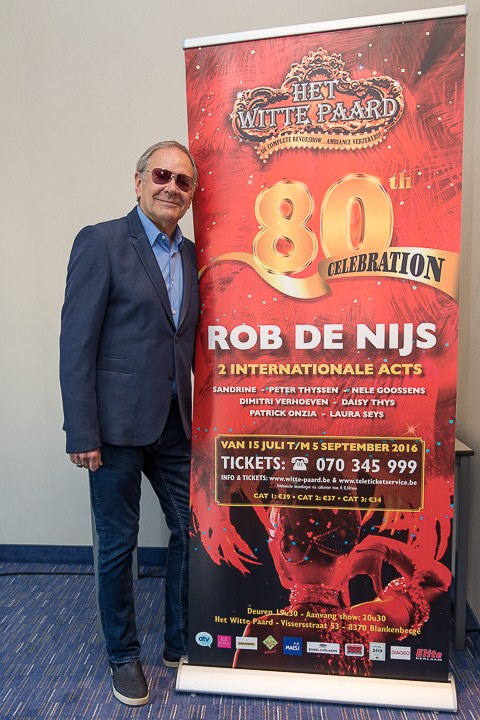 Persconferentie Revueshow 80th Celebration @ dakterras Aazaert te Blankenberge, foto 31, foto's door Guy Danneels - FrontView Magazine
