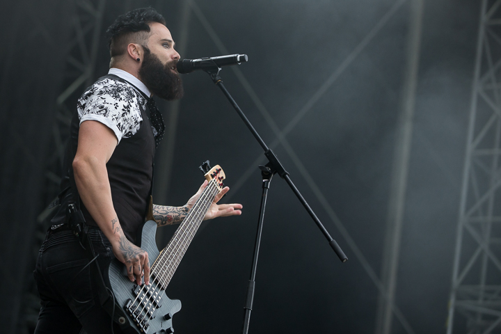 Skillet @ NOVA ROCK 2016, foto 3, foto's door Dorien Goetschalckx - FrontView Magazine