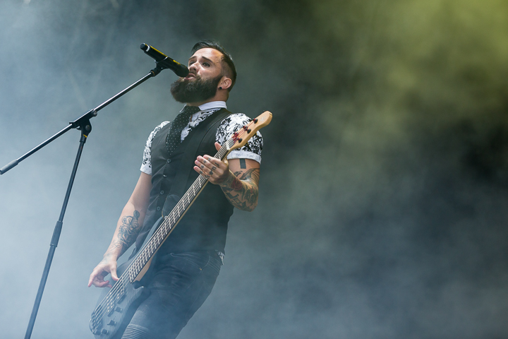 Skillet @ NOVA ROCK 2016, foto 5, foto's door Dorien Goetschalckx - FrontView Magazine