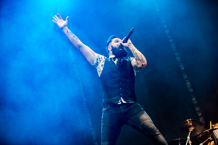 Skillet @ NOVA ROCK 2016, foto 26, foto's door Dorien Goetschalckx - FrontView Magazine