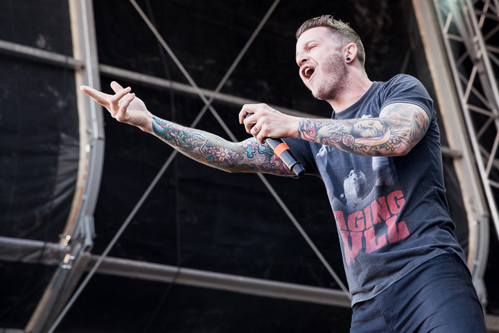 Atreyu @ NOVA ROCK 2016, picture 7, photographed by Dorien Goetschalckx - FrontView Magazine