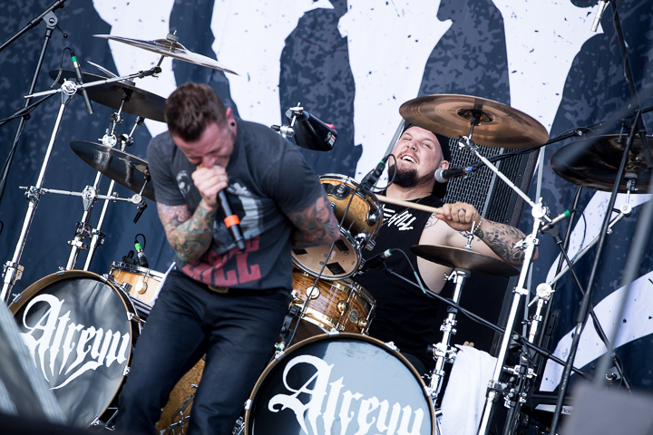 Atreyu @ NOVA ROCK 2016, picture 9, photographed by Dorien Goetschalckx - FrontView Magazine