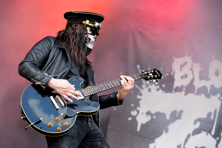 Bloodsucking Zombies From Outerspace @ NOVA ROCK 2016, foto 8, foto's door Dorien Goetschalckx - FrontView Magazine