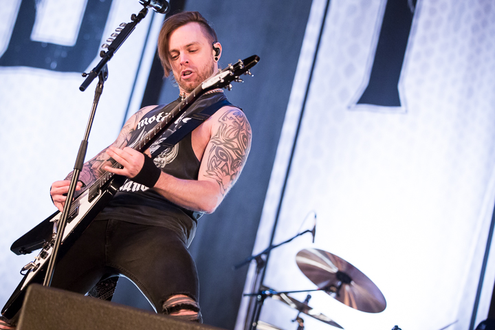 Bullet For My Valentine @ NOVA ROCK 2016, foto 4, foto's door Dorien Goetschalckx - FrontView Magazine