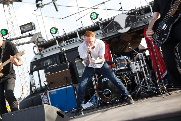 Frank Carter & The Rattlesnakes @ NOVA ROCK 2016, foto 3, foto's door Dorien Goetschalckx - FrontView Magazine