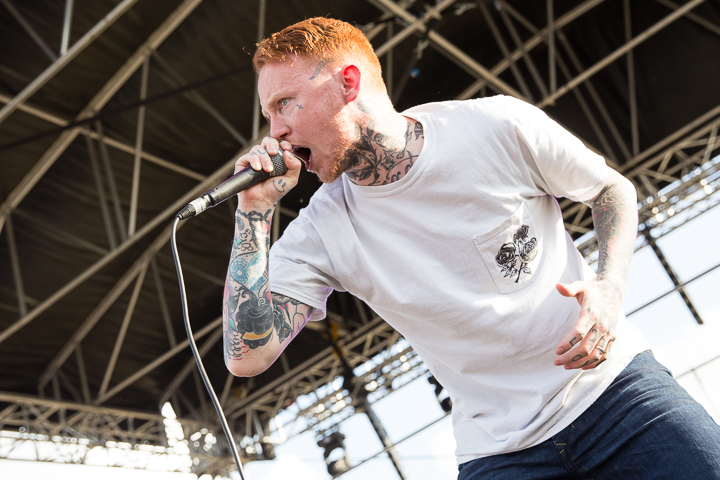 Frank Carter & The Rattlesnakes @ NOVA ROCK 2016, foto 6, foto's door Dorien Goetschalckx - FrontView Magazine