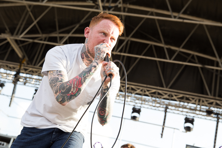 Frank Carter & The Rattlesnakes @ NOVA ROCK 2016, foto 8, foto's door Dorien Goetschalckx - FrontView Magazine
