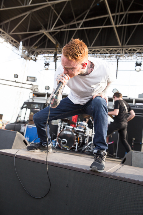 Frank Carter & The Rattlesnakes @ NOVA ROCK 2016, foto 9, foto's door Dorien Goetschalckx - FrontView Magazine