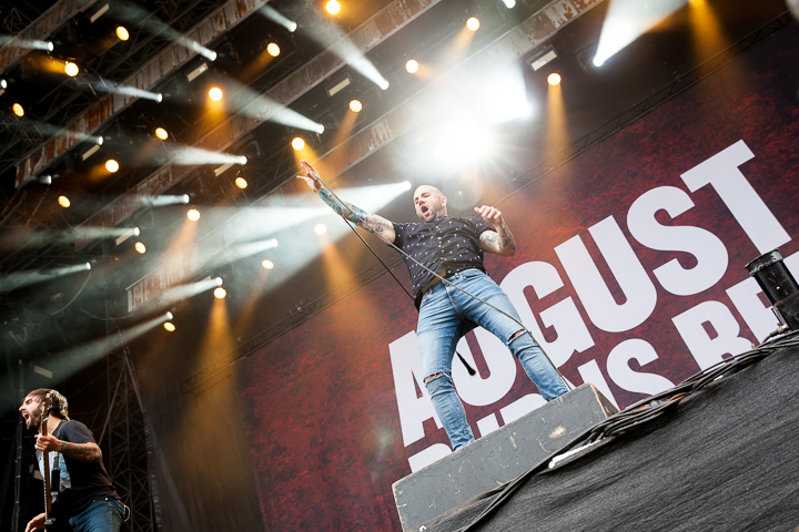 August Burns Red @ NOVA ROCK 2016, foto 5, foto's door Dorien Goetschalckx - FrontView Magazine