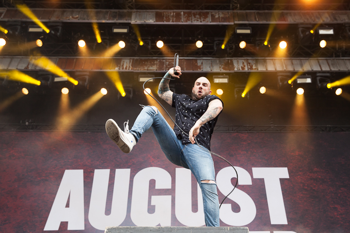 August Burns Red @ NOVA ROCK 2016, foto 12, foto's door Dorien Goetschalckx - FrontView Magazine