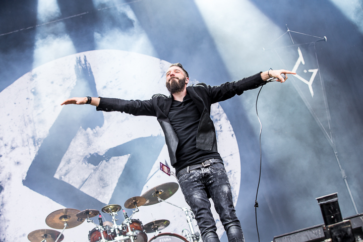 Caliban @ NOVA ROCK 2016, foto 4, foto's door Dorien Goetschalckx - FrontView Magazine