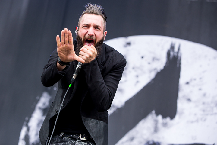 Caliban @ NOVA ROCK 2016, foto 13, foto's door Dorien Goetschalckx - FrontView Magazine