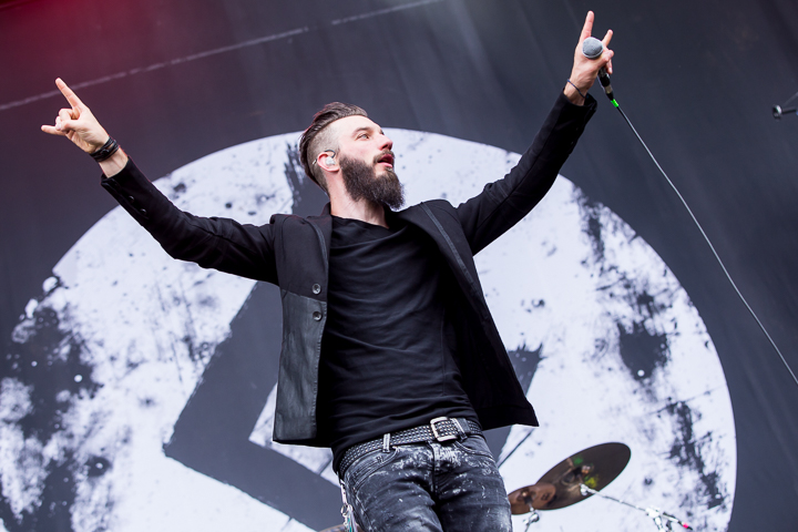Caliban @ NOVA ROCK 2016, foto 17, foto's door Dorien Goetschalckx - FrontView Magazine