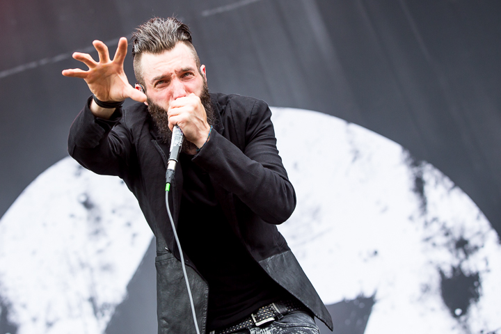 Caliban @ NOVA ROCK 2016, foto 19, foto's door Dorien Goetschalckx - FrontView Magazine