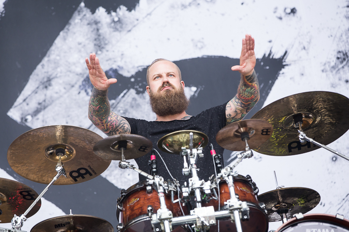Caliban @ NOVA ROCK 2016, foto 20, foto's door Dorien Goetschalckx - FrontView Magazine