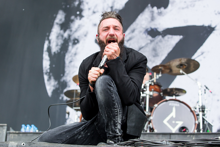 Caliban @ NOVA ROCK 2016, foto 22, foto's door Dorien Goetschalckx - FrontView Magazine
