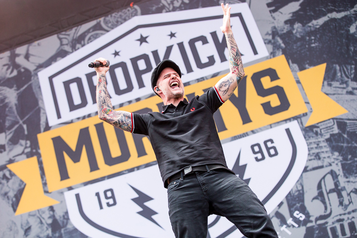 Dropkick Murphys @ NOVA ROCK 2016, foto 1, foto's door Dorien Goetschalckx - FrontView Magazine