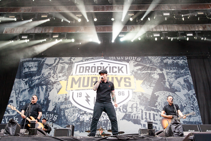 Dropkick Murphys @ NOVA ROCK 2016, foto 2, foto's door Dorien Goetschalckx - FrontView Magazine