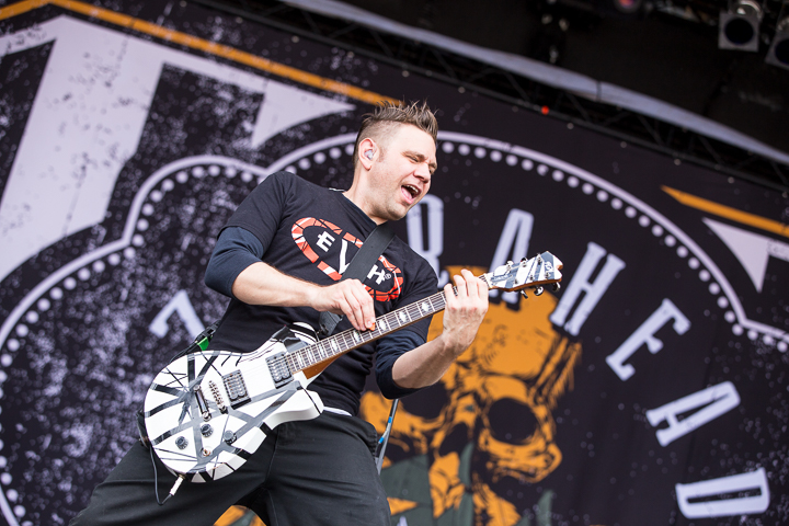 Zebrahead @ NOVA ROCK 2016, foto 6, foto's door Dorien Goetschalckx - FrontView Magazine