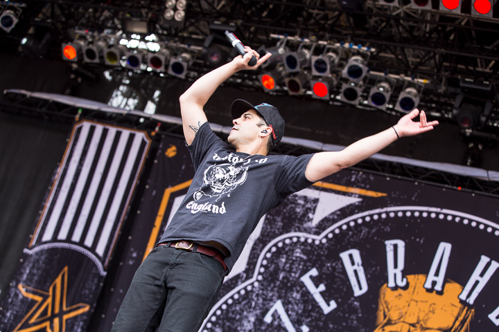 Zebrahead @ NOVA ROCK 2016, foto 9, foto's door Dorien Goetschalckx - FrontView Magazine