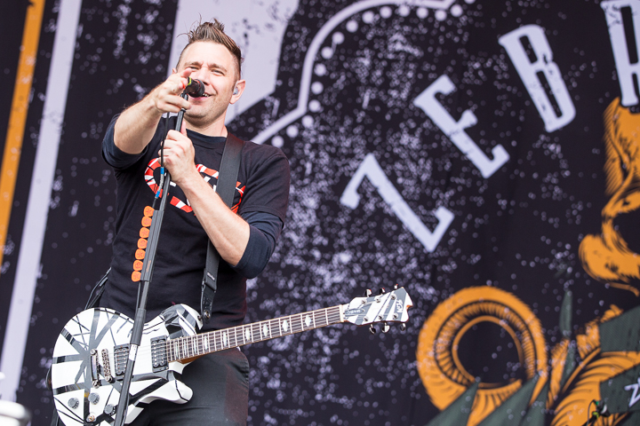 Zebrahead @ NOVA ROCK 2016, foto 11, foto's door Dorien Goetschalckx - FrontView Magazine