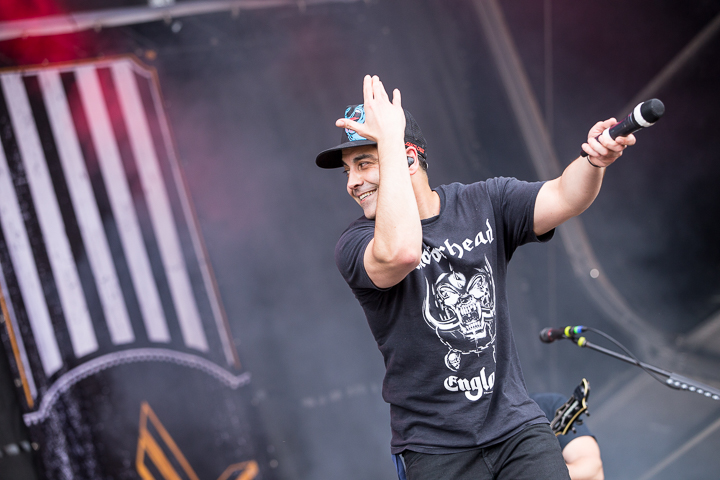 Zebrahead @ NOVA ROCK 2016, foto 12, foto's door Dorien Goetschalckx - FrontView Magazine