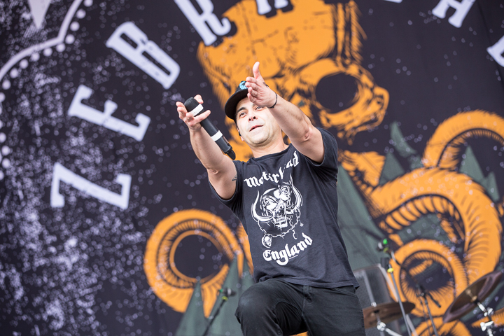 Zebrahead @ NOVA ROCK 2016, foto 13, foto's door Dorien Goetschalckx - FrontView Magazine