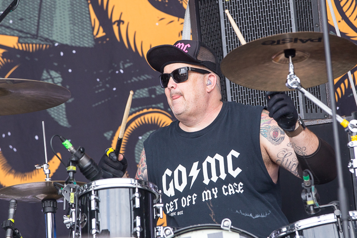Zebrahead @ NOVA ROCK 2016, foto 15, foto's door Dorien Goetschalckx - FrontView Magazine