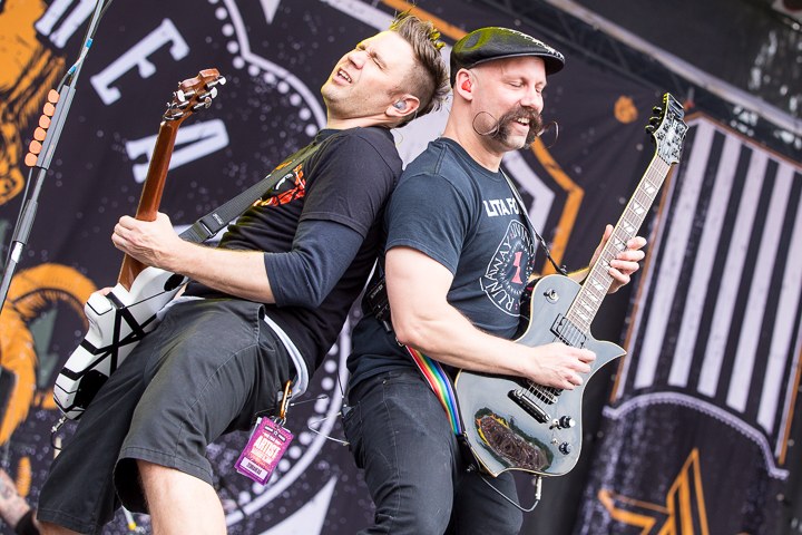 Zebrahead @ NOVA ROCK 2016, foto 16, foto's door Dorien Goetschalckx - FrontView Magazine