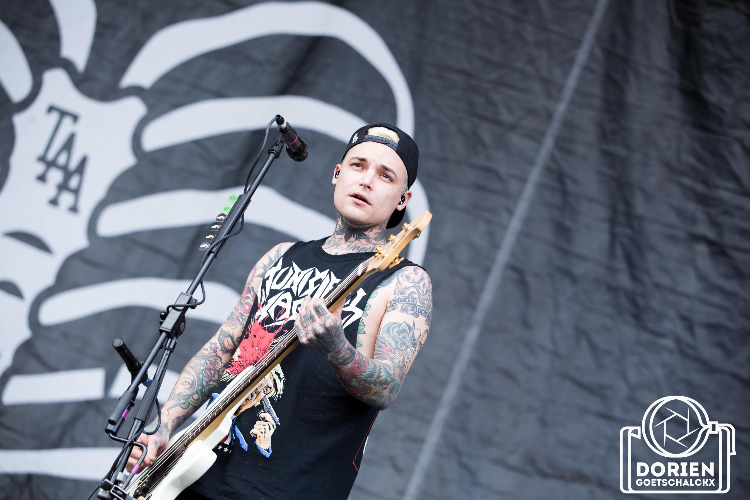 The Amity Affliction @ NOVA ROCK 2016, foto 1, foto's door Dorien Goetschalckx - FrontView Magazine