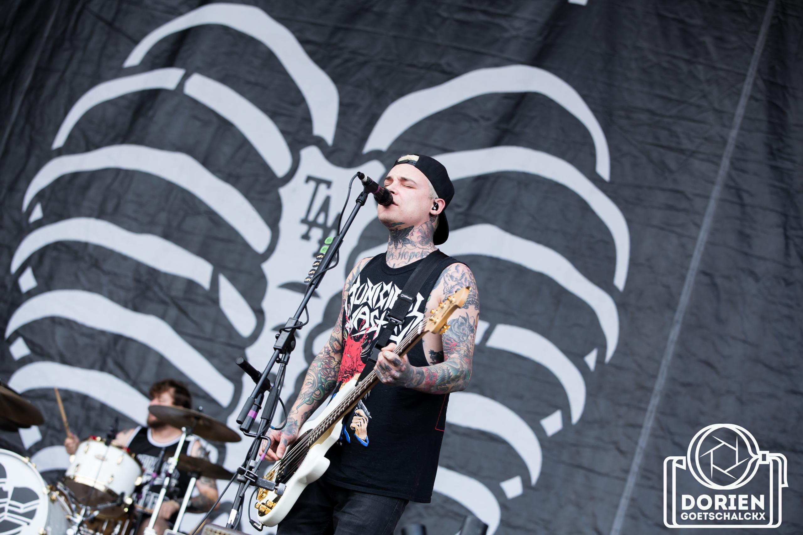 The Amity Affliction @ NOVA ROCK 2016, foto 3, foto's door Dorien Goetschalckx - FrontView Magazine