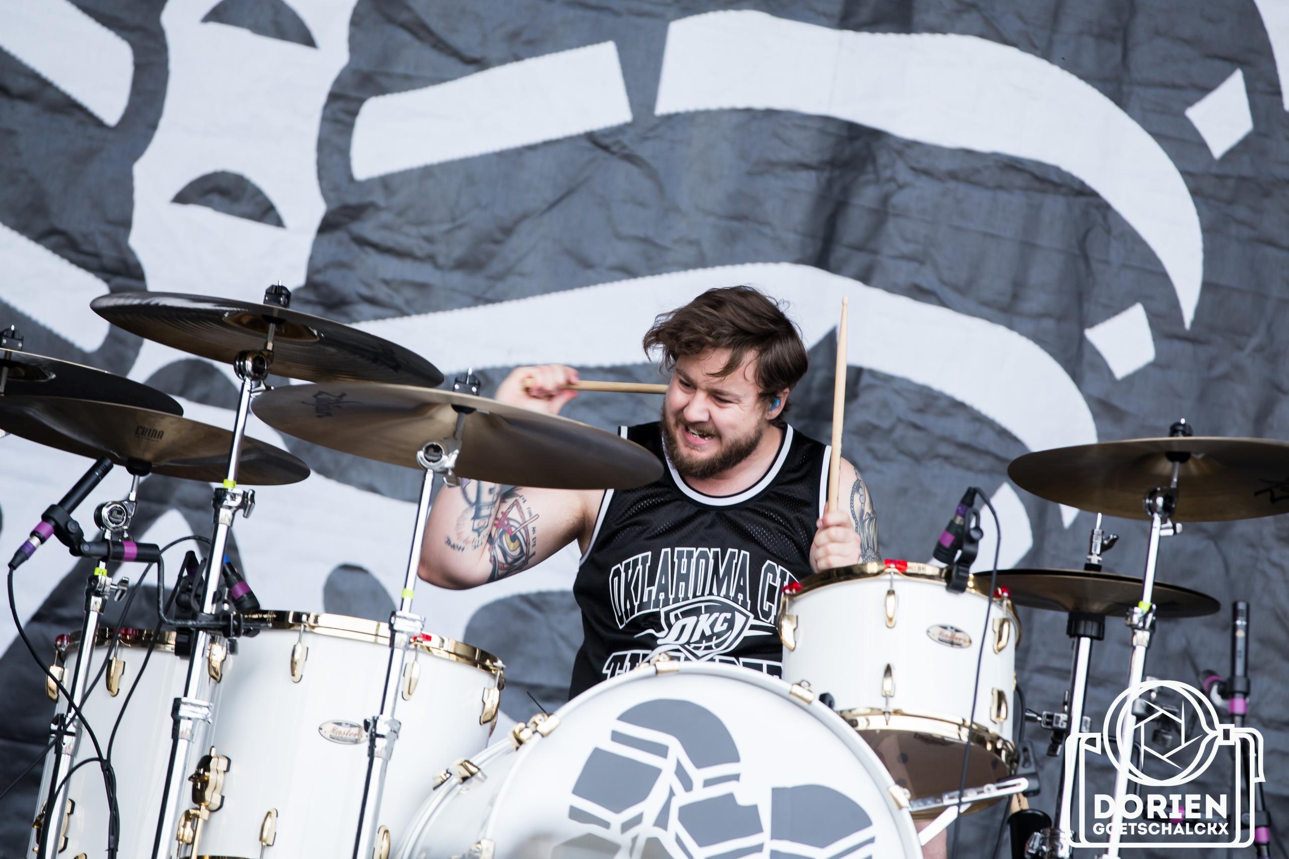 The Amity Affliction @ NOVA ROCK 2016, foto 6, foto's door Dorien Goetschalckx - FrontView Magazine