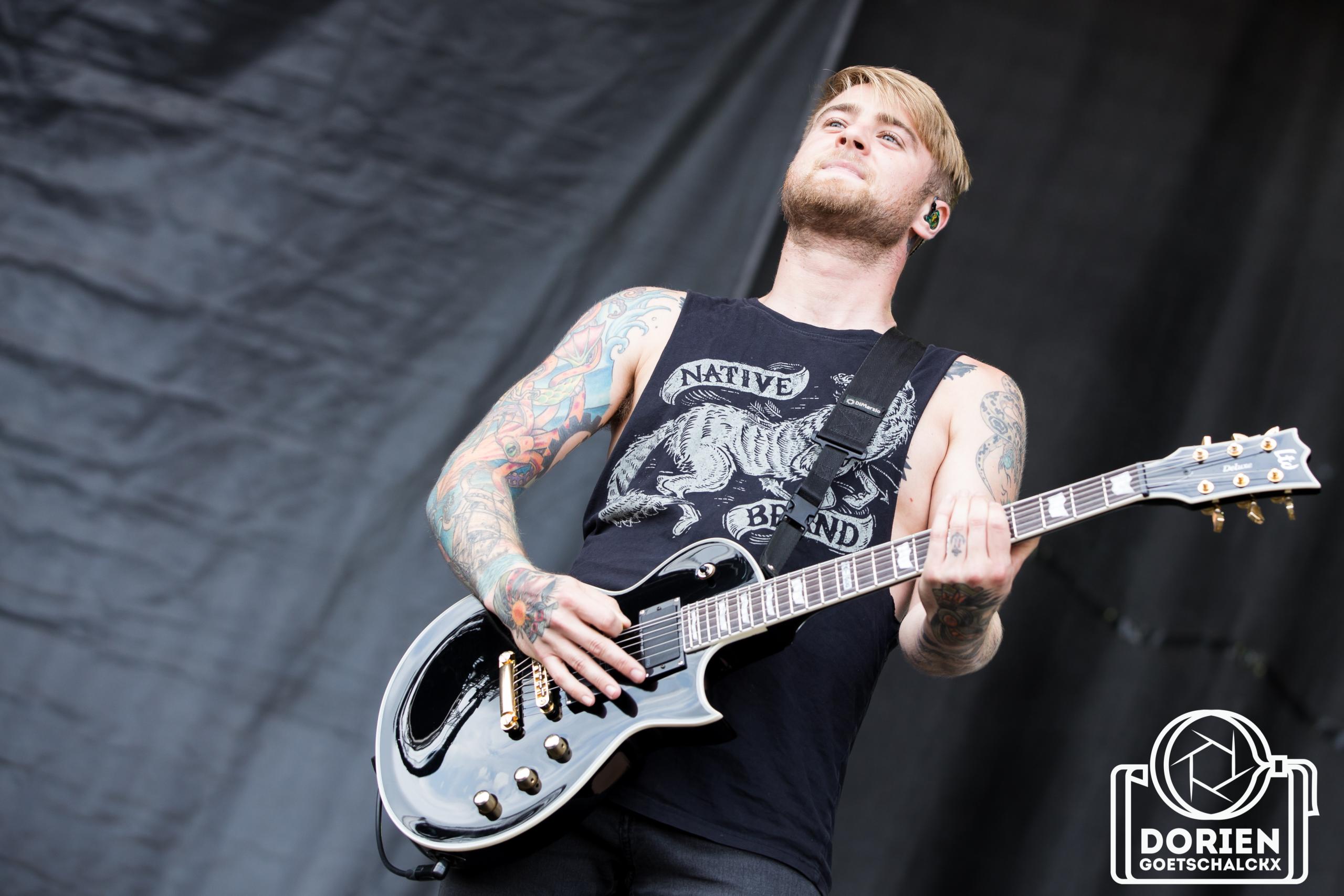 The Amity Affliction @ NOVA ROCK 2016, foto 10, foto's door Dorien Goetschalckx - FrontView Magazine