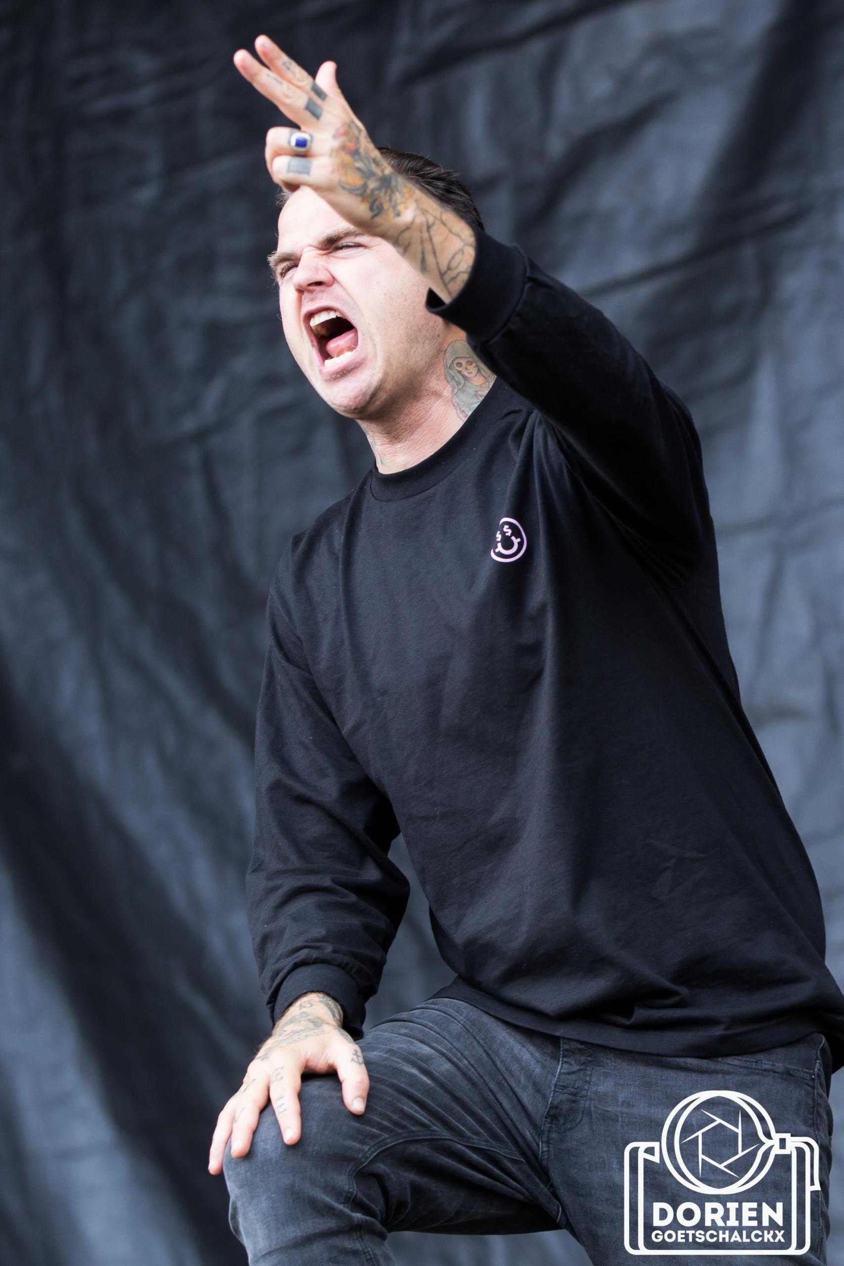 The Amity Affliction @ NOVA ROCK 2016, foto 12, foto's door Dorien Goetschalckx - FrontView Magazine