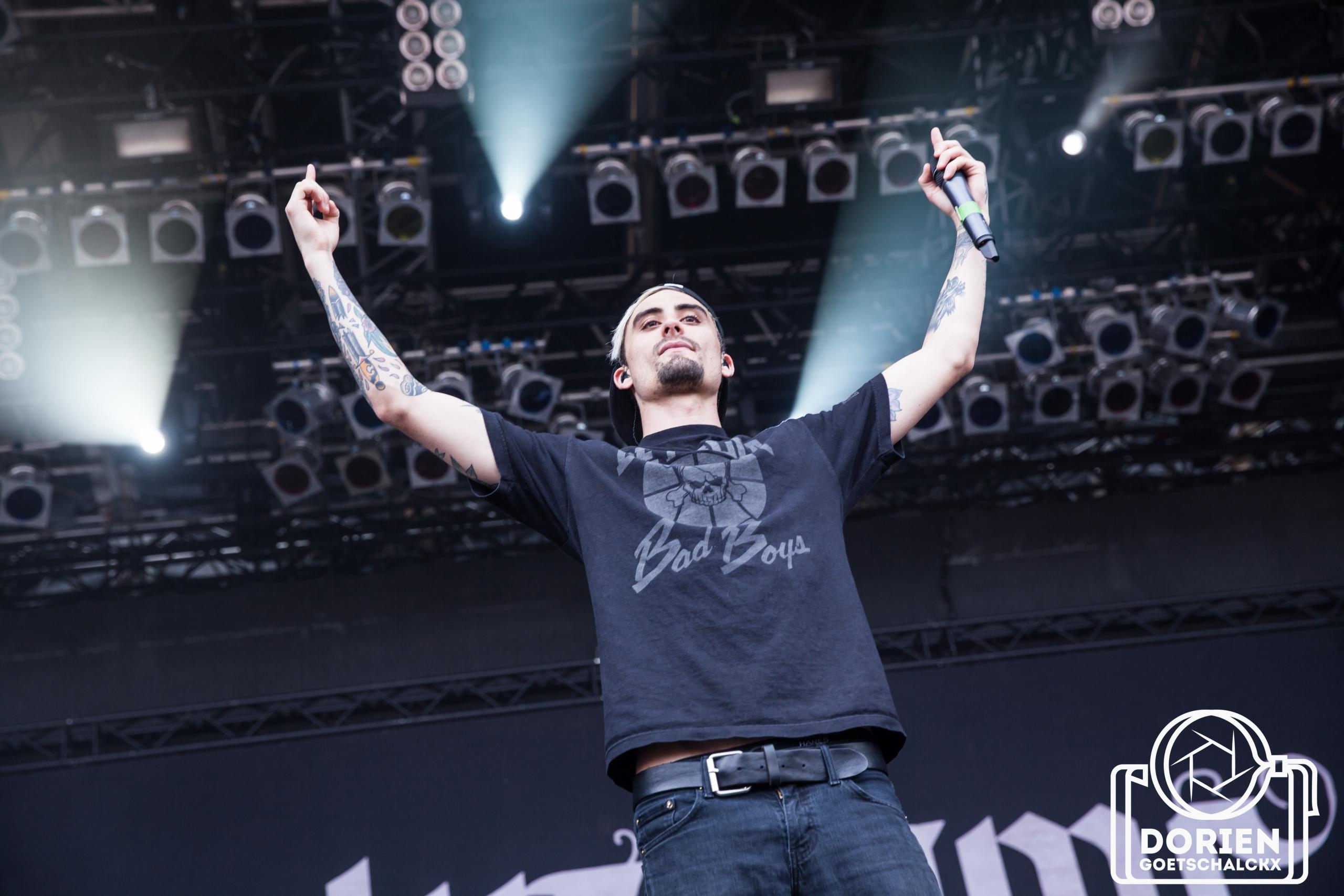 We Came As Romans @ NOVA ROCK 2016, foto 2, foto's door Dorien Goetschalckx - FrontView Magazine