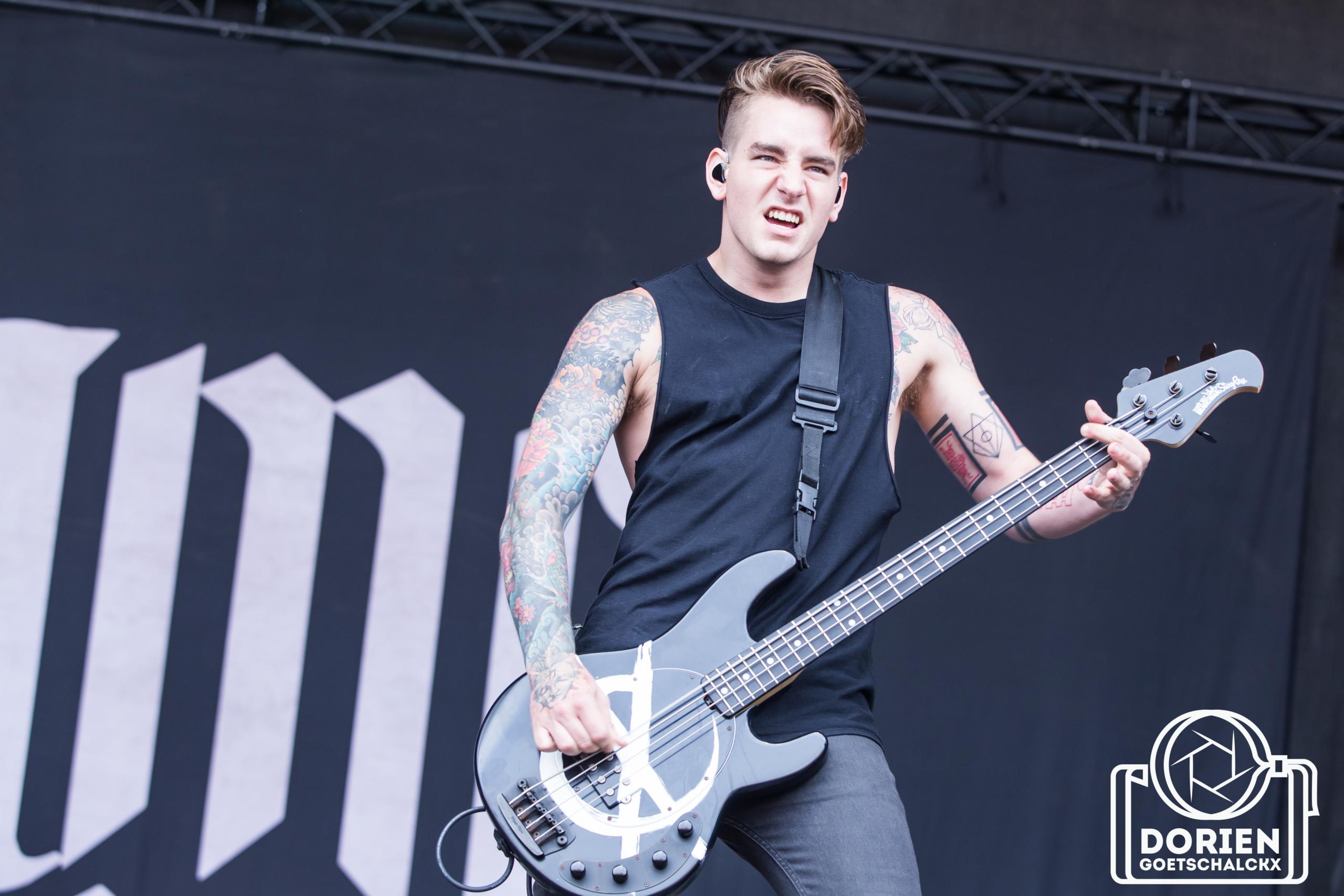 We Came As Romans @ NOVA ROCK 2016, foto 4, foto's door Dorien Goetschalckx - FrontView Magazine