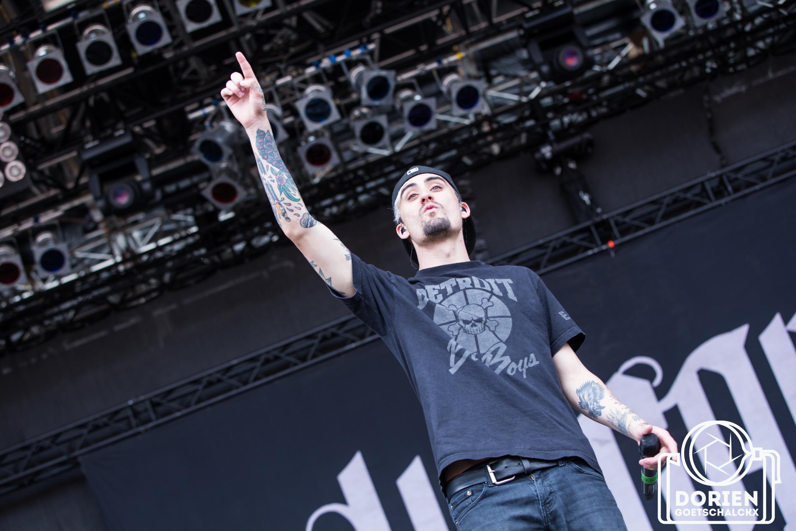 We Came As Romans @ NOVA ROCK 2016, foto 7, foto's door Dorien Goetschalckx - FrontView Magazine
