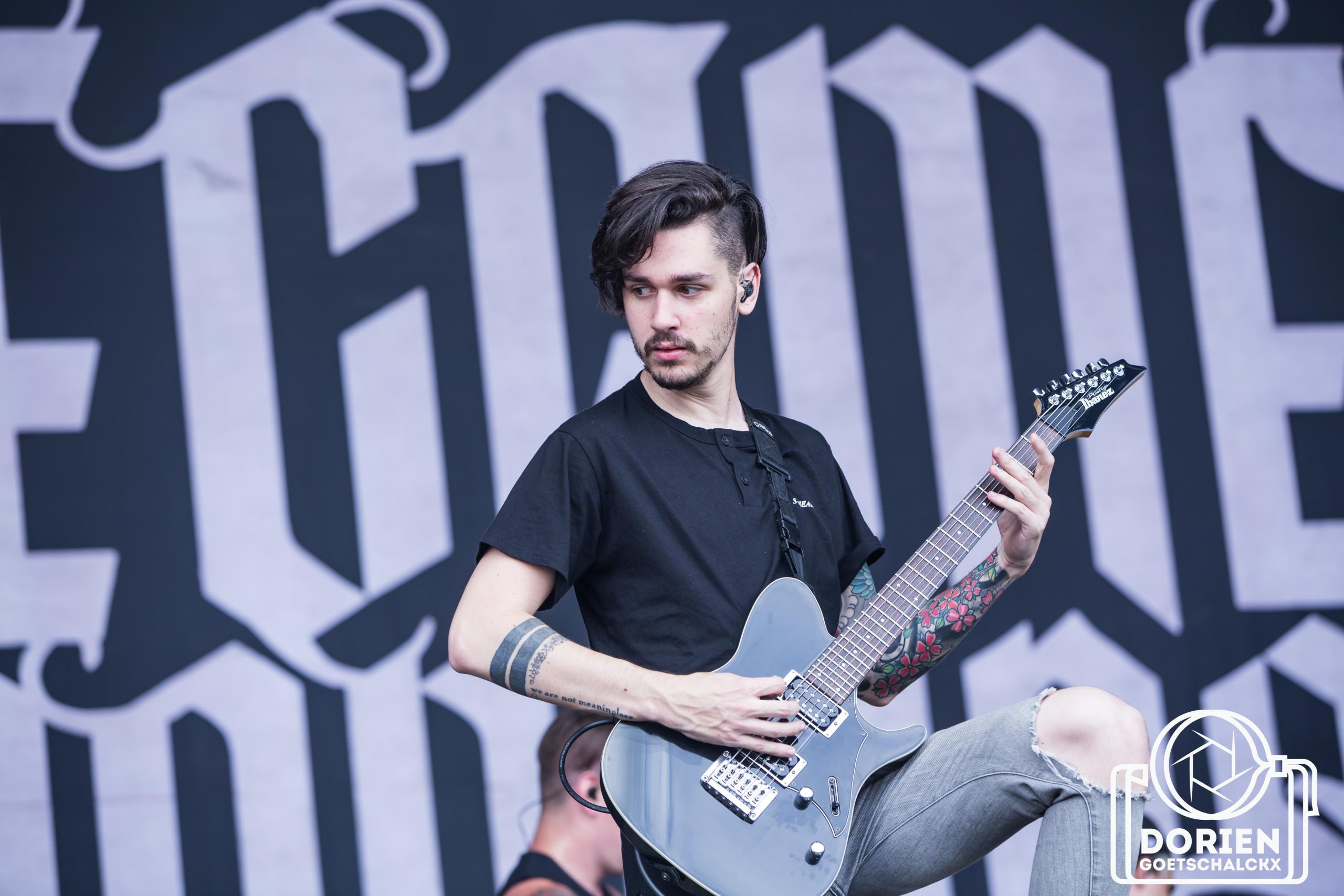 We Came As Romans @ NOVA ROCK 2016, foto 10, foto's door Dorien Goetschalckx - FrontView Magazine