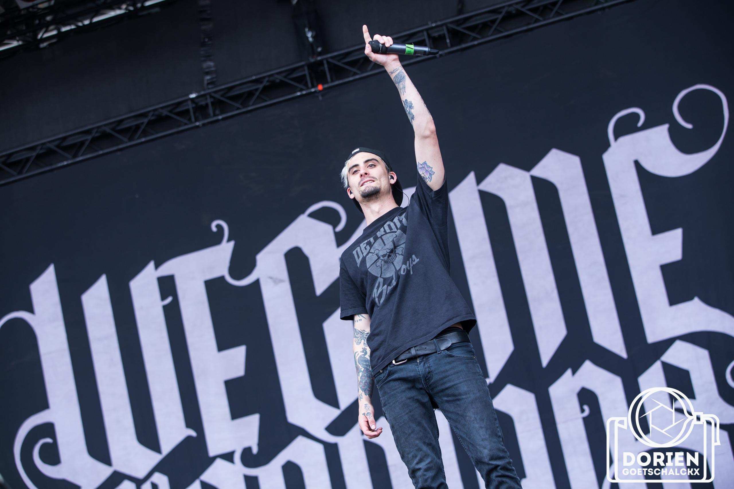 We Came As Romans @ NOVA ROCK 2016, foto 11, foto's door Dorien Goetschalckx - FrontView Magazine