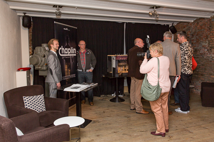 Chaplin, de Musical - Persconferentie @ Cinema Cartoon's te Antwerpen, picture 61, photographed by Guy Danneels - FrontView Magazine