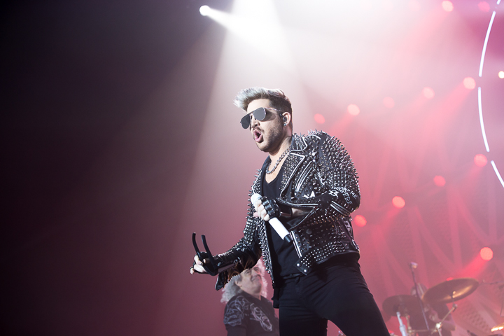 Queen + Adam Lambert @ Palais 12, picture 8, photographed by Dorien Goetschalckx - FrontView Magazine