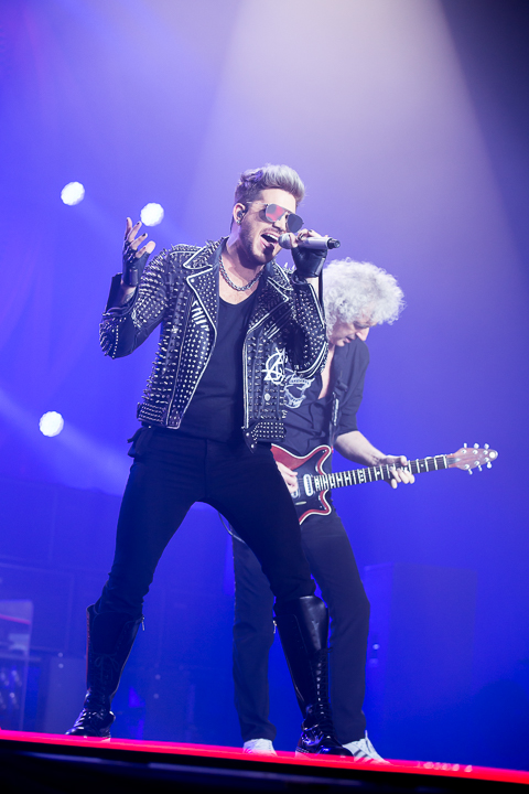 Queen + Adam Lambert @ Palais 12, picture 10, photographed by Dorien Goetschalckx - FrontView Magazine