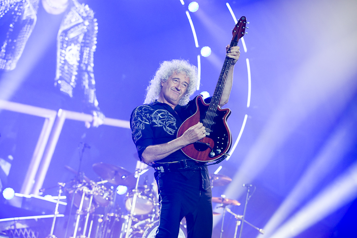 Queen + Adam Lambert @ Palais 12, picture 11, photographed by Dorien Goetschalckx - FrontView Magazine