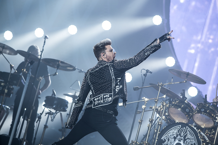 Queen + Adam Lambert @ Palais 12, picture 12, photographed by Dorien Goetschalckx - FrontView Magazine