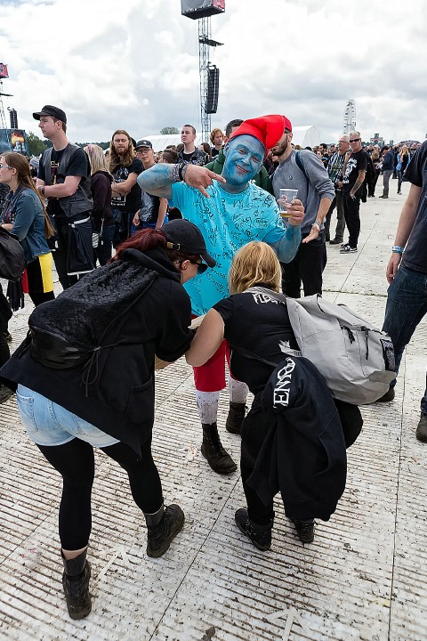 Sfeerbeelden Zaterdag @ Graspop 2016, foto 69, foto's door Edwin Houdevelt - FrontView Magazine